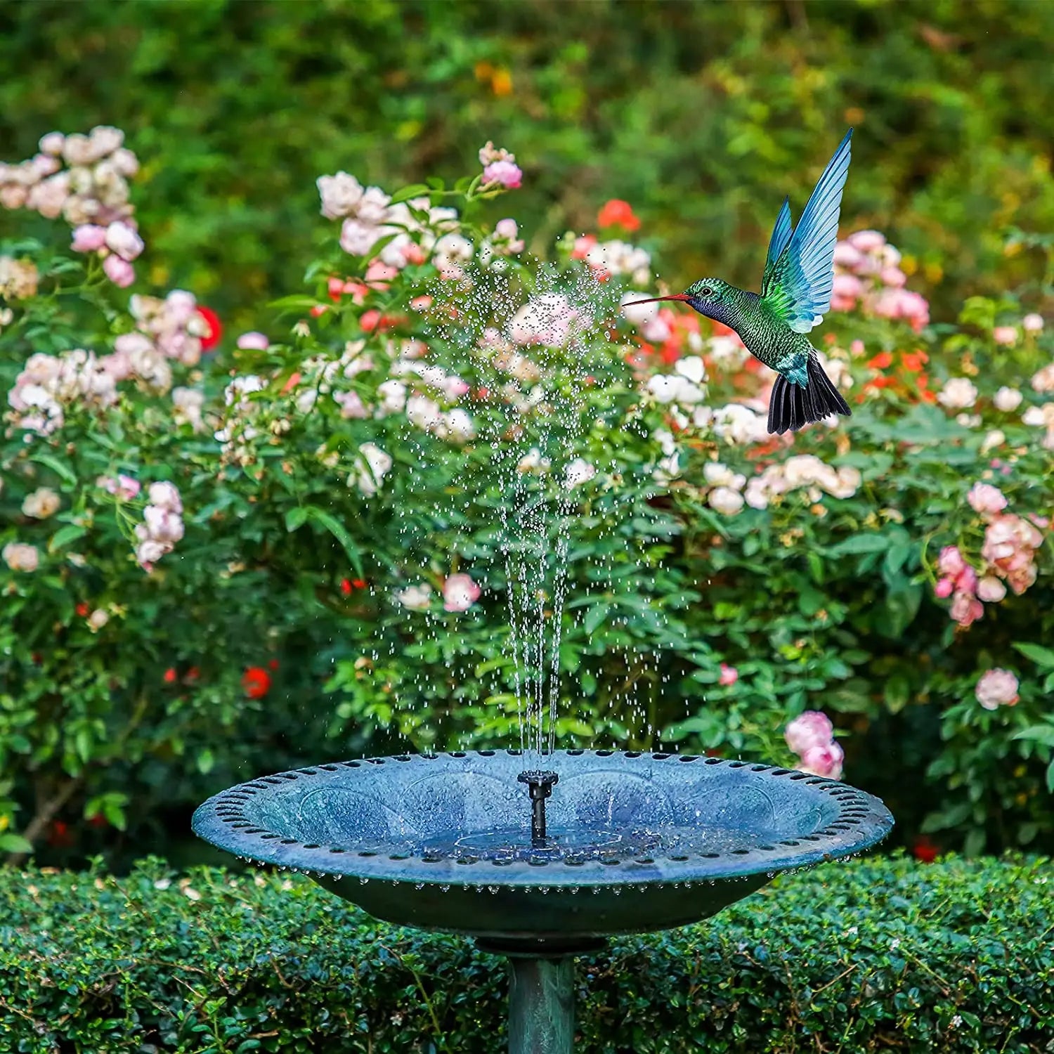 Fuente Solar para Jardín y Estanque