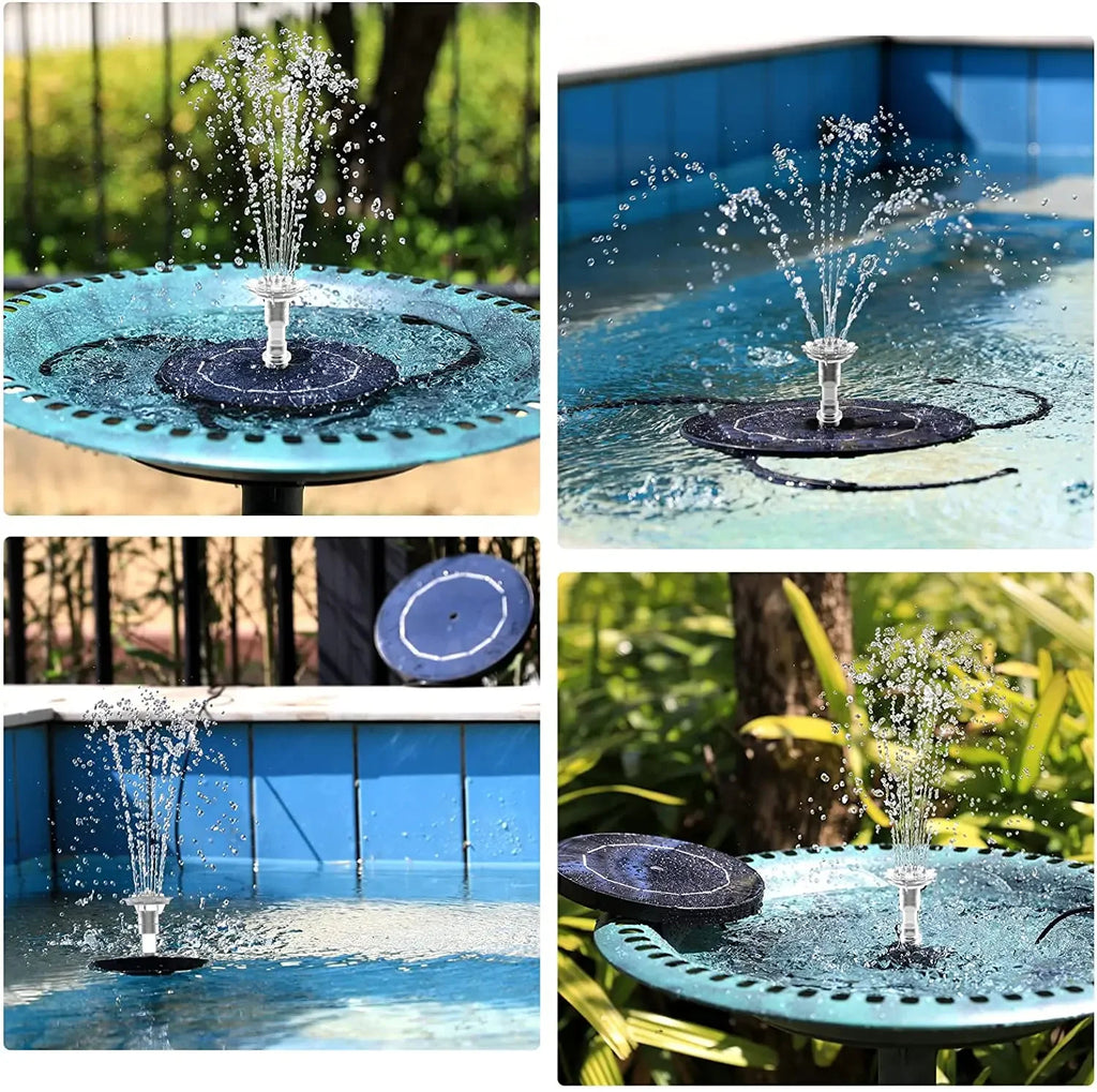 Fuente Solar para Jardín y Estanque