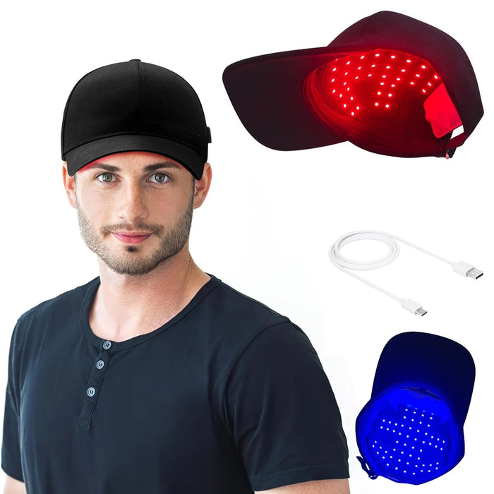 Gorra Láser de Luz Roja para Crecimiento de Cabello