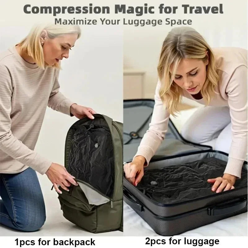 Bolsas Compresoras al Vacío para Viaje (17L)