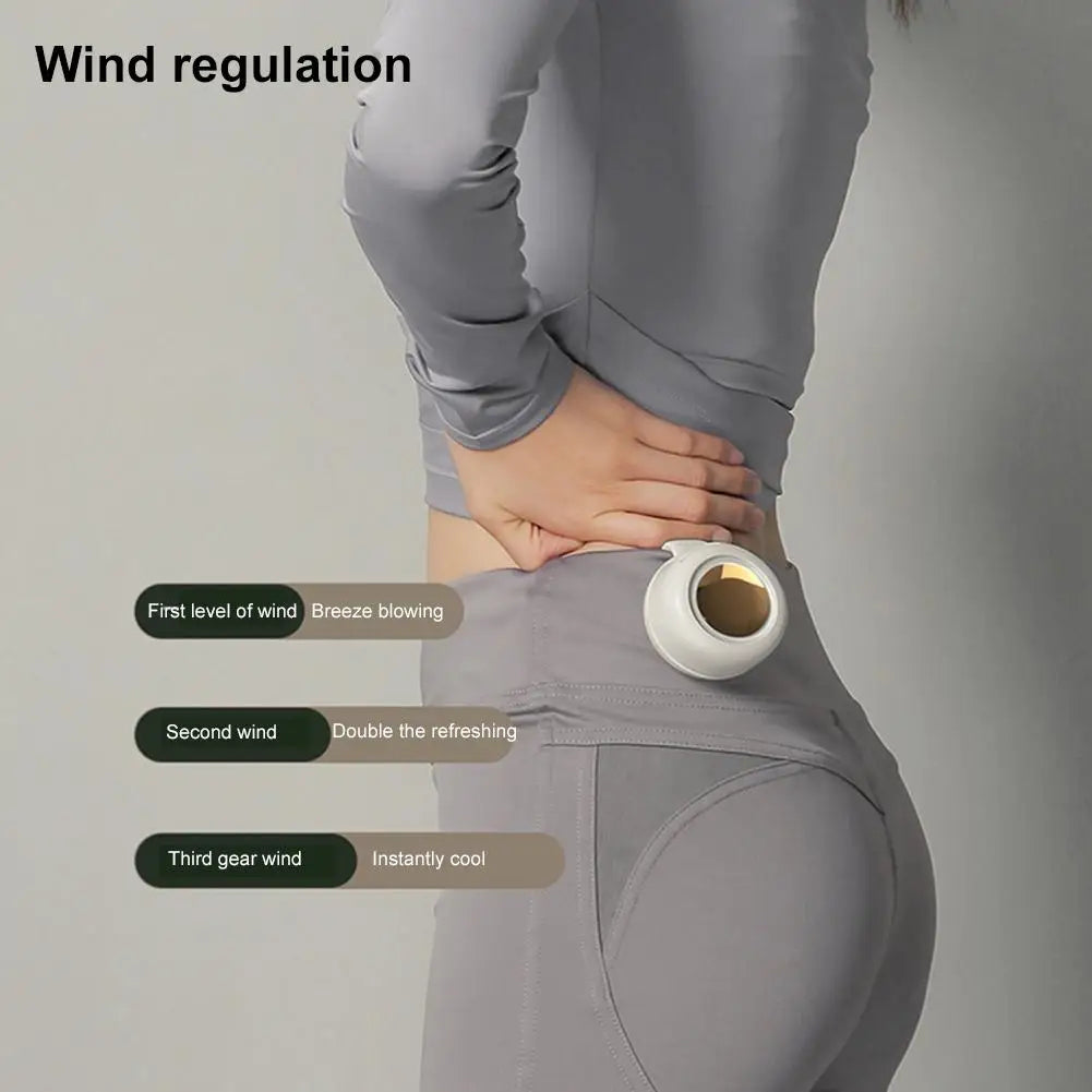 Mini Ventilador Clip Portátil Sin Aspas