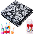 Cobija para Colorear DIY con Plumones