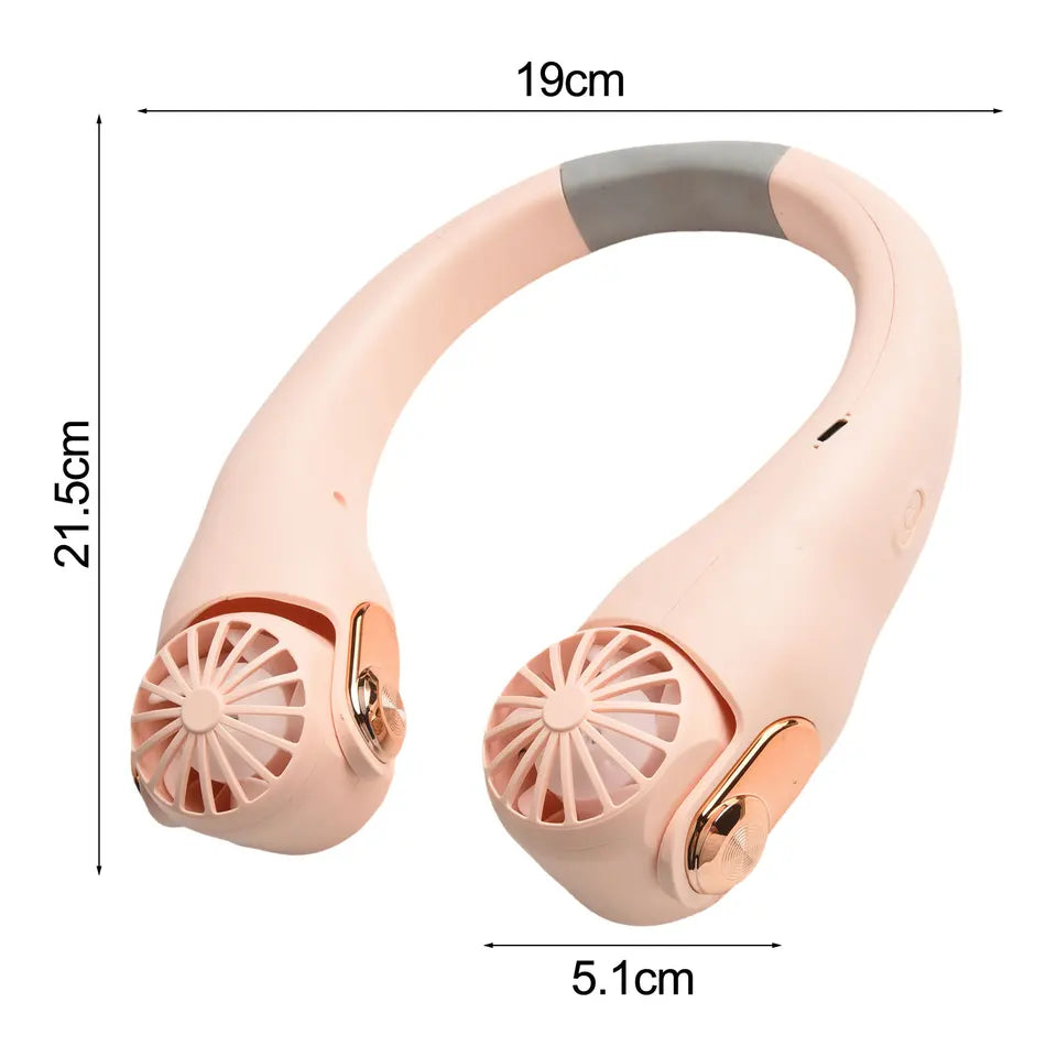 Ventilador de Cuello Portátil Sin Aspas