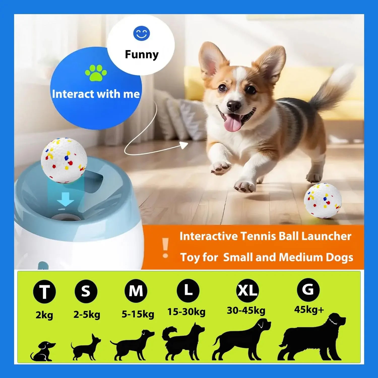 Lanzador Automático de Pelotas para Perro