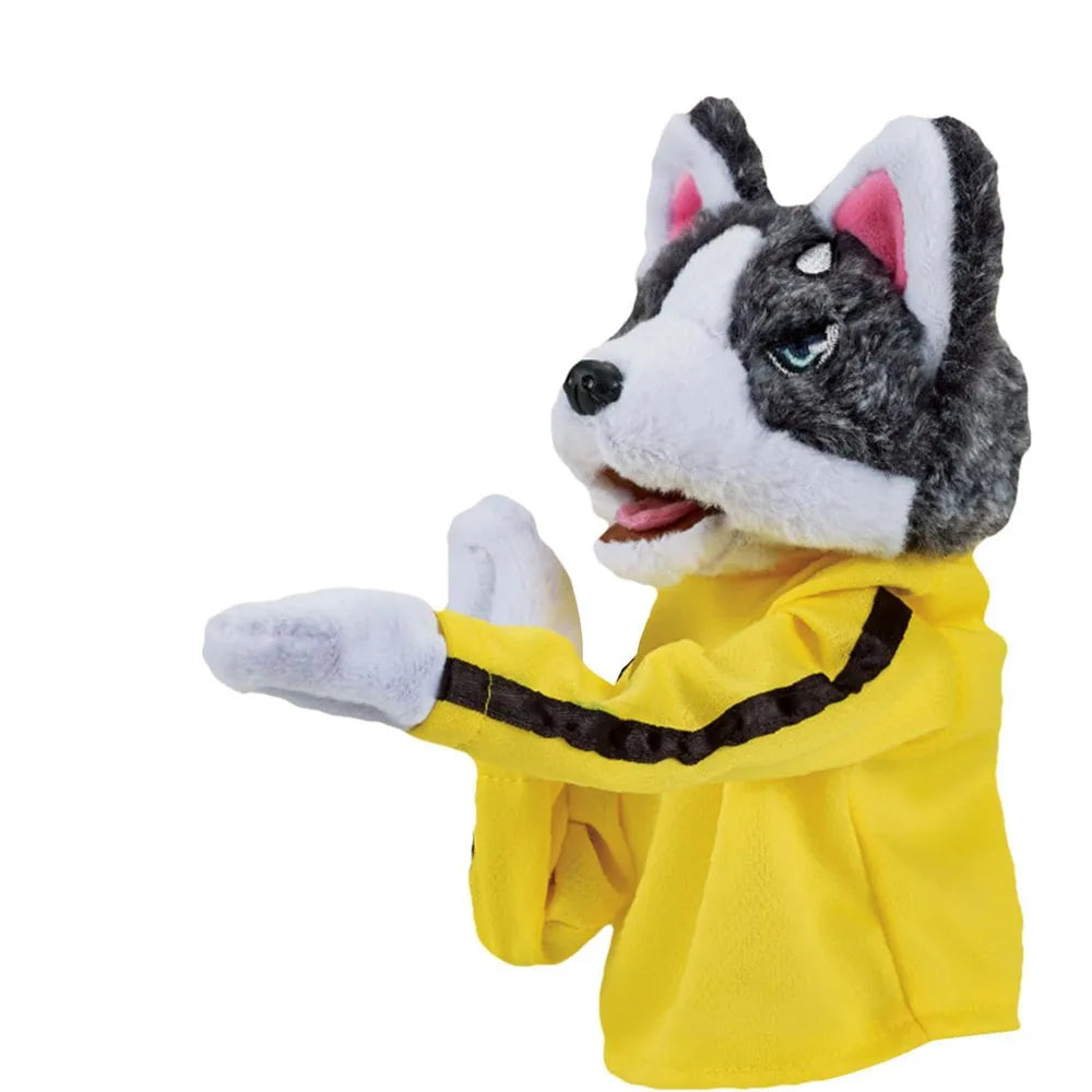 Guante de Box Perrito Boxeador (Broma Manual)