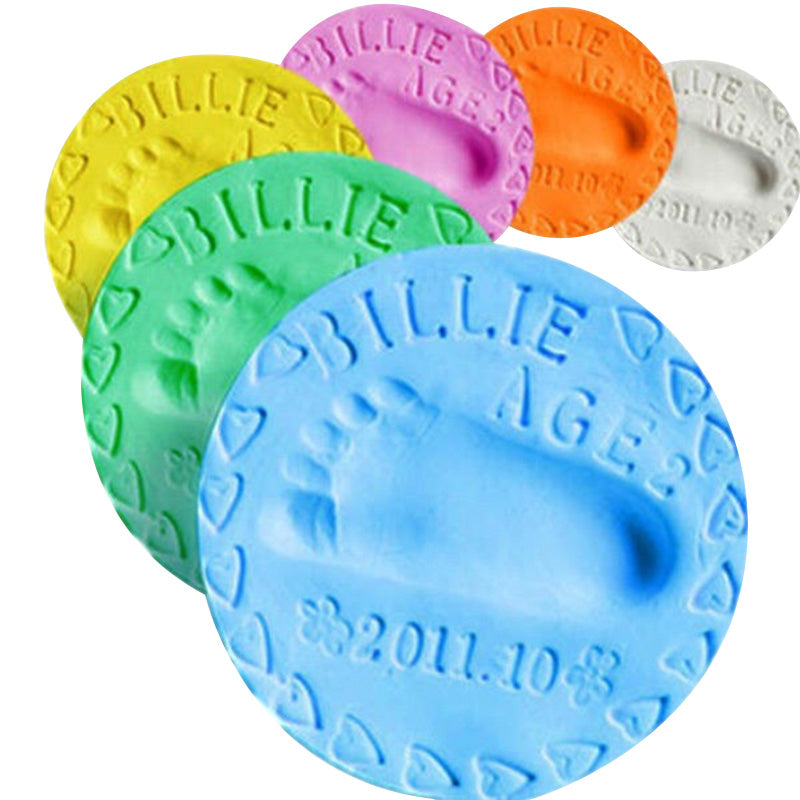 Kit de Huellitas de Bebé en Arcilla