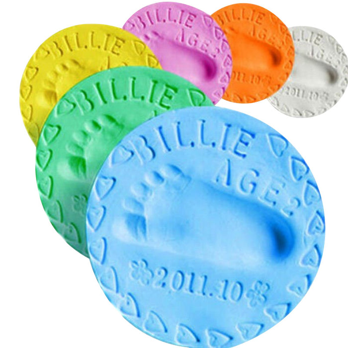 Kit de Huellitas de Bebé en Arcilla