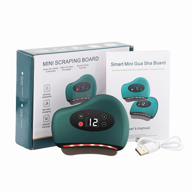 Piedra de Gua Sha Eléctrica con Vibración