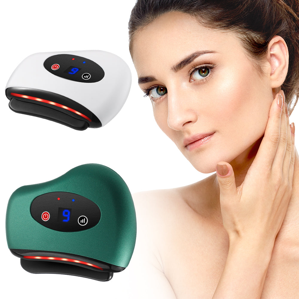 Piedra de Gua Sha Eléctrica con Vibración