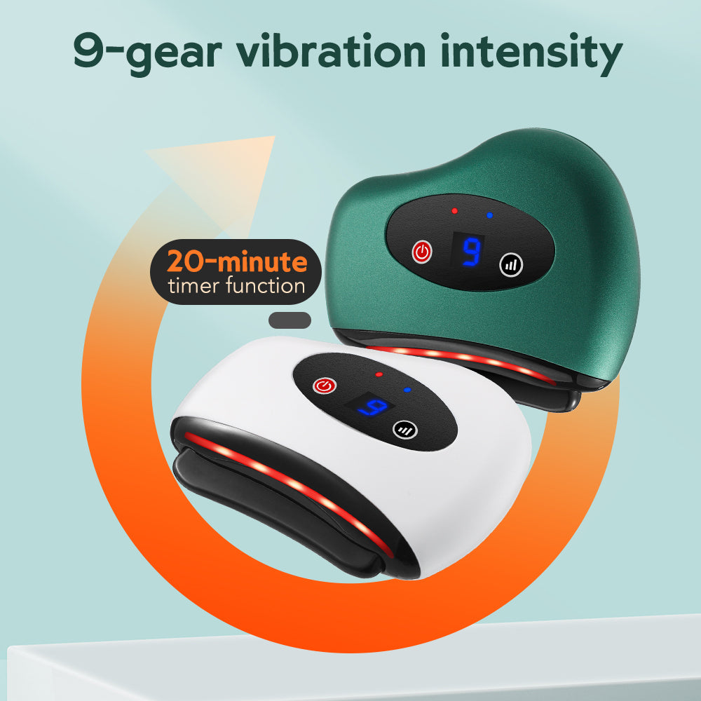 Piedra de Gua Sha Eléctrica con Vibración
