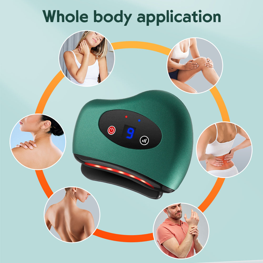 Piedra de Gua Sha Eléctrica con Vibración